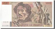 France 100 Francs Billet, 100 F 1978-1995 ''Delacroix'' -
