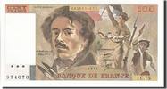 France 100 Francs Billet, 100 F 1978-1995 ''Delacroix'' -