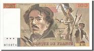 France 100 Francs Billet, 100 F 1978-1995 ''Delacroix'' -