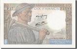France 10 Francs Billet, 10 F 1941-1949 ''Mineur'', 1942-11-19 -