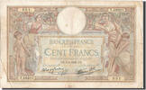France 100 Francs Billet, 100 F 1908-1939 ''Luc Olivier Merson'' -