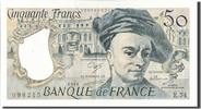 France 50 Francs Billet, 50 F 1976-1992 ''Quentin de La Tour'' -