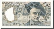 France 50 Francs Billet, 50 F 1976-1992 ''Quentin de La Tour'' -