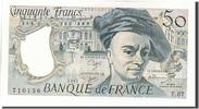 France 50 Francs Billet, 50 F 1976-1992 ''Quentin de La Tour'' -