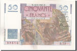 France 50 Francs Billet, 50 F 1946-1951 ''Le Verrier'', 1947-06-12 -