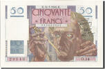 France 50 Francs Billet, 50 F 1946-1951 ''Le Verrier'', 1946-05-31 -