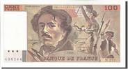 France 100 Francs Billet, 100 F 1978-1995 ''Delacroix'' -