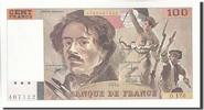 France 100 Francs Billet, 100 F 1978-1995 ''Delacroix'' -