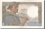 France 10 Francs Billet, 10 F 1941-1949 ''Mineur'', 1947-10-30 -