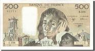 France 500 Francs Billet, 500 F 1968-1993 ''Pascal'', 1991-01-03 -