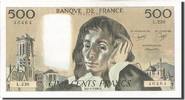 France 500 Francs Billet, 500 F 1968-1993 ''Pascal'', 1986-02-06 -