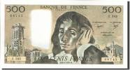 France 500 Francs Billet, 500 F 1968-1993 ''Pascal'', 1983-01-06 -