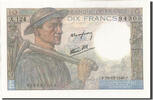 France 10 Francs Billet, 10 F 1941-1949 ''Mineur'', 1946-12-19 -
