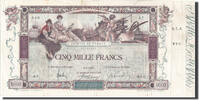 France 5000 Francs Flameng, 1918-01-09, A.7, PMG -
