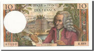 France 10 Francs Billet, 10 F 1963-1973 ''Voltaire'', 1973-06-07 -
