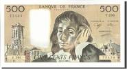 France 500 Francs Billet, 500 F 1968-1993 ''Pascal'', 1989-02-02 -