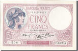 France 5 Francs Billet, 5 F 1917-1940 ''Violet'', 1939-10-26 -