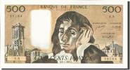 France 500 Francs Billet, 500 F 1968-1993 ''Pascal'', 1969-01-02 -