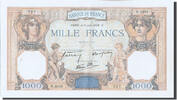 France 1000 Francs Billet, 1 000 F 1927-1940 ''Cérès et Mercure'' -