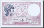 France 5 Francs Billet, 5 F 1917-1940 ''Violet'', 1940-12-12 -