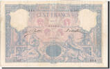 France 100 Francs Billet, 100 F 1888-1909 ''Bleu et Rose'', 1889-04-05 -