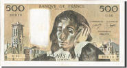 France 500 Francs 500 F 1968-1993 ''Pascal'', KM:156d, 1978-10-05, TB... -