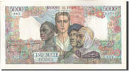 France 5000 Francs Billet, 5 000 F 1942-1947 ''Empire Français'' -
