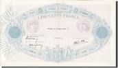 France 500 Francs Billet, 500 F 1888-1940 ''Bleu et Rose'', 1938-05-27 -