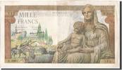France 1000 Francs Billet, 1 000 F 1942-1943 ''Déesse Déméter'' -