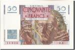 France 50 Francs Billet, 50 F 1946-1951 ''Le Verrier'', 1946-03-28 -