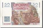 France 50 Francs Billet, 50 F 1946-1951 ''Le Verrier'', 1946-05-16 -