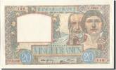 France 20 Francs Billet, 20 F 1939-1942 ''Science et Travail'' -