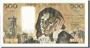 France 500 Francs Billet, 500 F 1968-1993 ''Pascal'', 1969-11-06 -