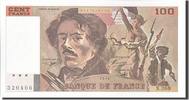 France 100 Francs Billet, 100 F 1978-1995 ''Delacroix'', 1994 -
