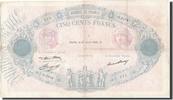 France 500 Francs Billet, 500 F 1888-1940 ''Bleu et Rose'', 1933-04-27 -