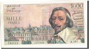 France 1000 Francs Billet, 1 000 F 1953-1957 ''Richelieu'', 1955-09-01 -