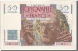 France 50 Francs Billet, 50 F 1946-1951 ''Le Verrier'', 1946-03-28 -