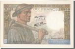 France 10 Francs Billet, 10 F 1941-1949 ''Mineur'', 1947-01-09 -