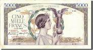 France 5000 Francs Billet, 5 000 F 1934-1944 ''Victoire'', 1938-12-08 -
