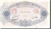 France 500 Francs Billet, 500 F 1888-1940 ''Bleu et Rose'', 1928-02-29 -