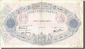 France 500 Francs Billet, 500 F 1888-1940 ''Bleu et Rose'', 1939-10-19 -