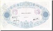 France 500 Francs Billet, 500 F 1888-1940 ''Bleu et Rose'', 1939-06-15 -