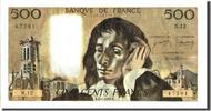 France 500 Francs Billet, 500 F 1968-1993 ''Pascal'', 1969-01-02 -