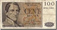 Belgique 100 Francs Billet, 1953-07-04, KM:129b -