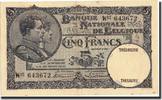 Belgique 5 Francs Billet, 1930-09-03, KM:97b -