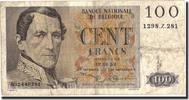 Belgique 100 Francs Billet, 1952-10-02, KM:129a -