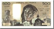 France 500 Francs 500 F 1968-1993 ''Pascal'', 1986-02-06 -