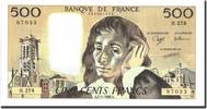 France 500 Francs 500 F 1968-1993 ''Pascal'', 1988-05-05, KM:156g -