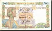 France 500 Francs 500 F 1940-1944 ''La Paix'', 1940-06-20 -