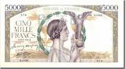 France 5000 Francs 5 000 F 1934-1944 ''Victoire'', 1942-08-20 -